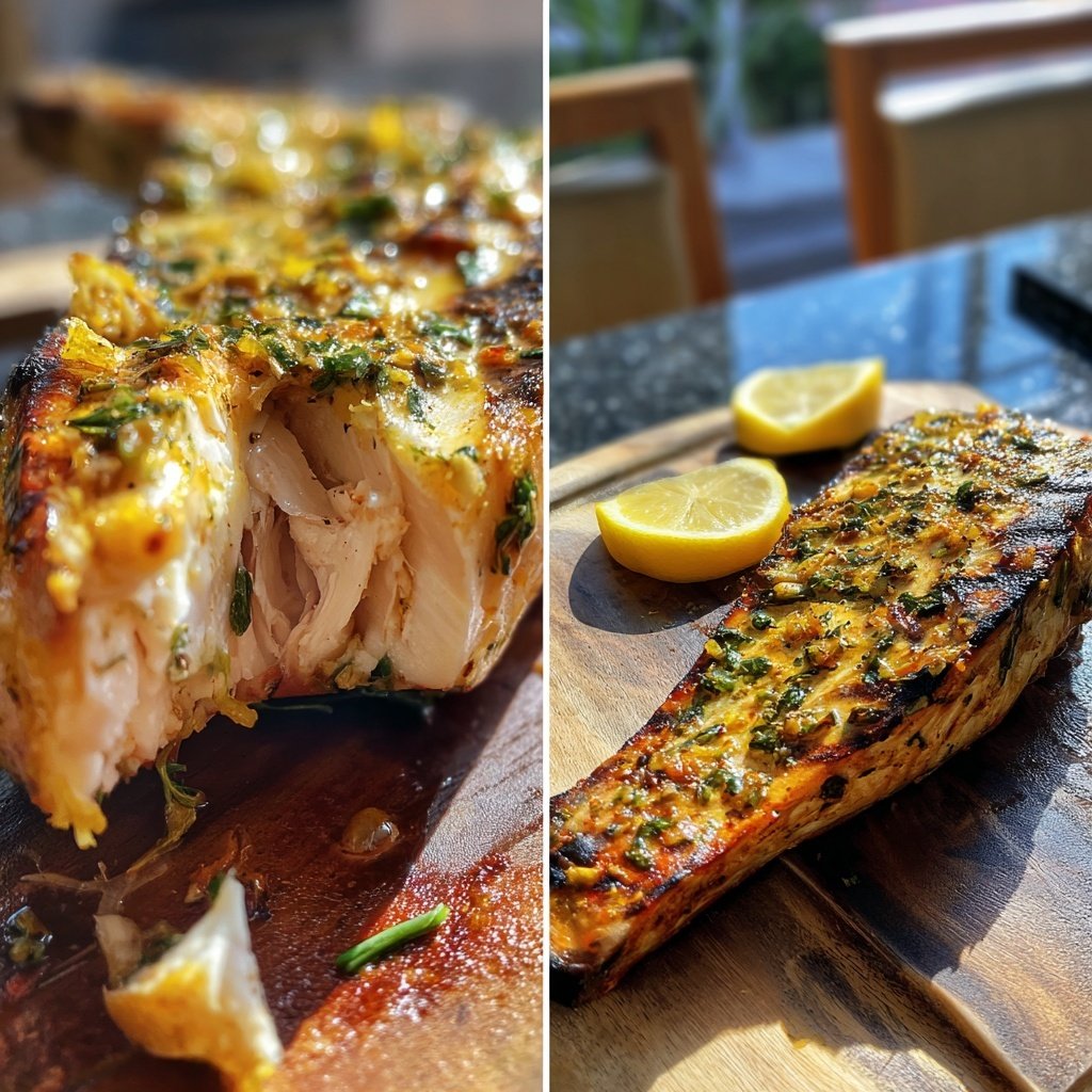 Gesund & Leicht Zitronen-Gegrillter Fisch