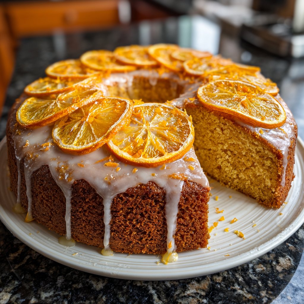 Karottenkuchen Mit Orange
