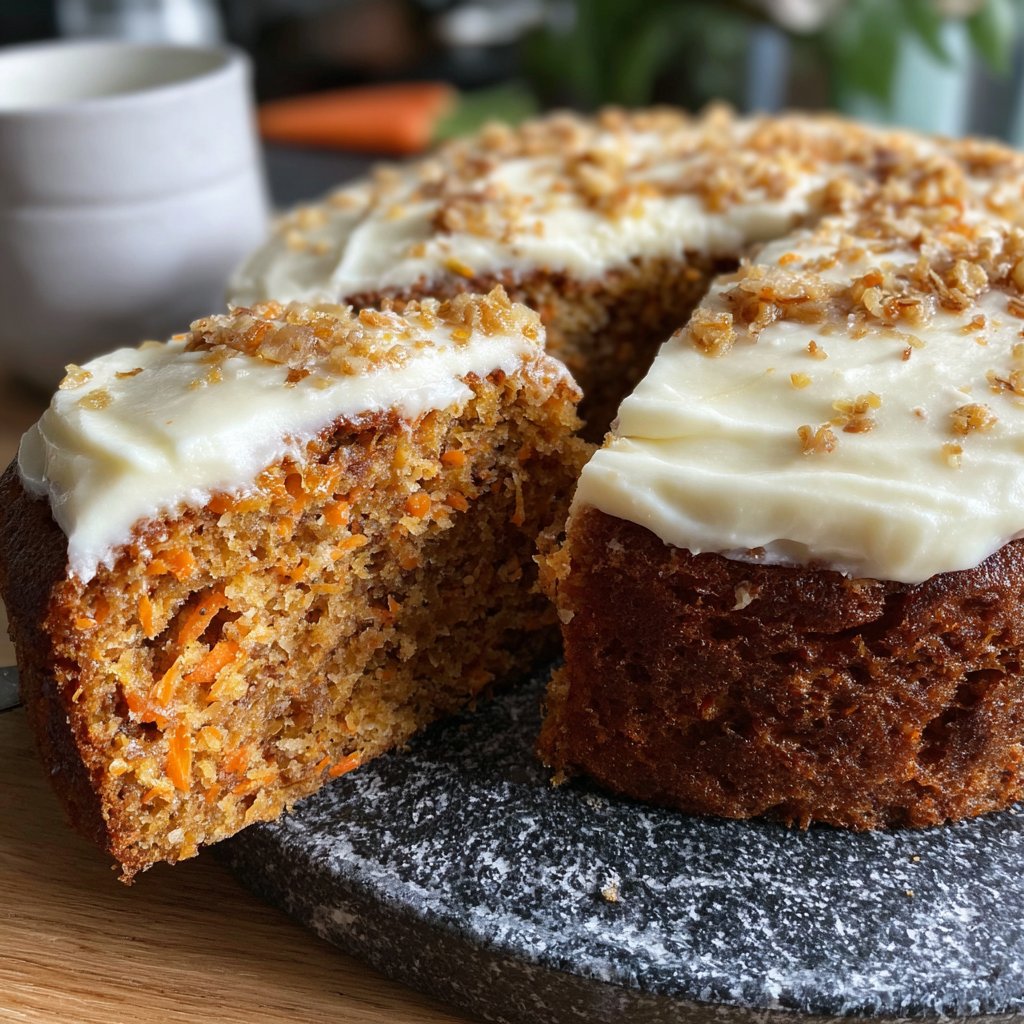 Karottenkuchen Mit Dinkelmehl