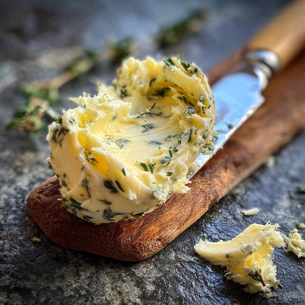 Kräuterbutter Mit Thymian