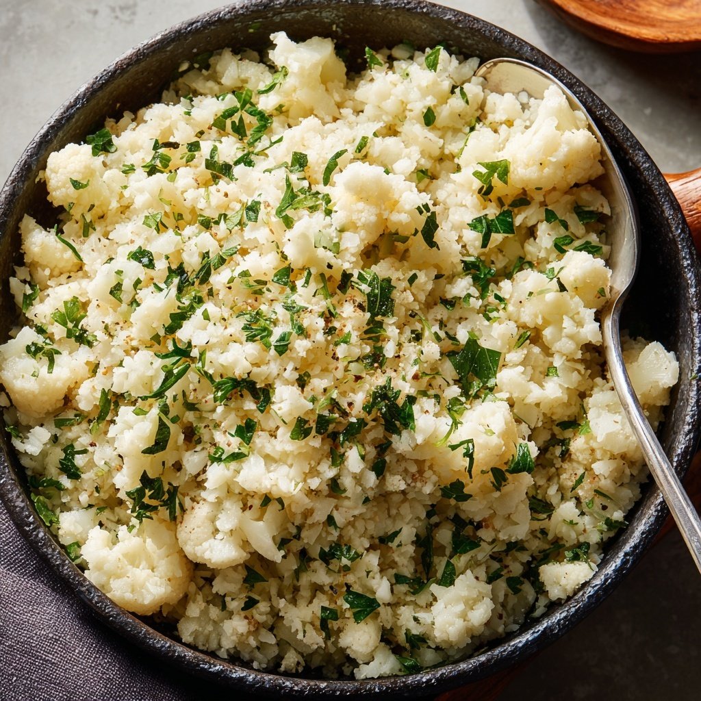 Blumenkohl Reis Als Beilage