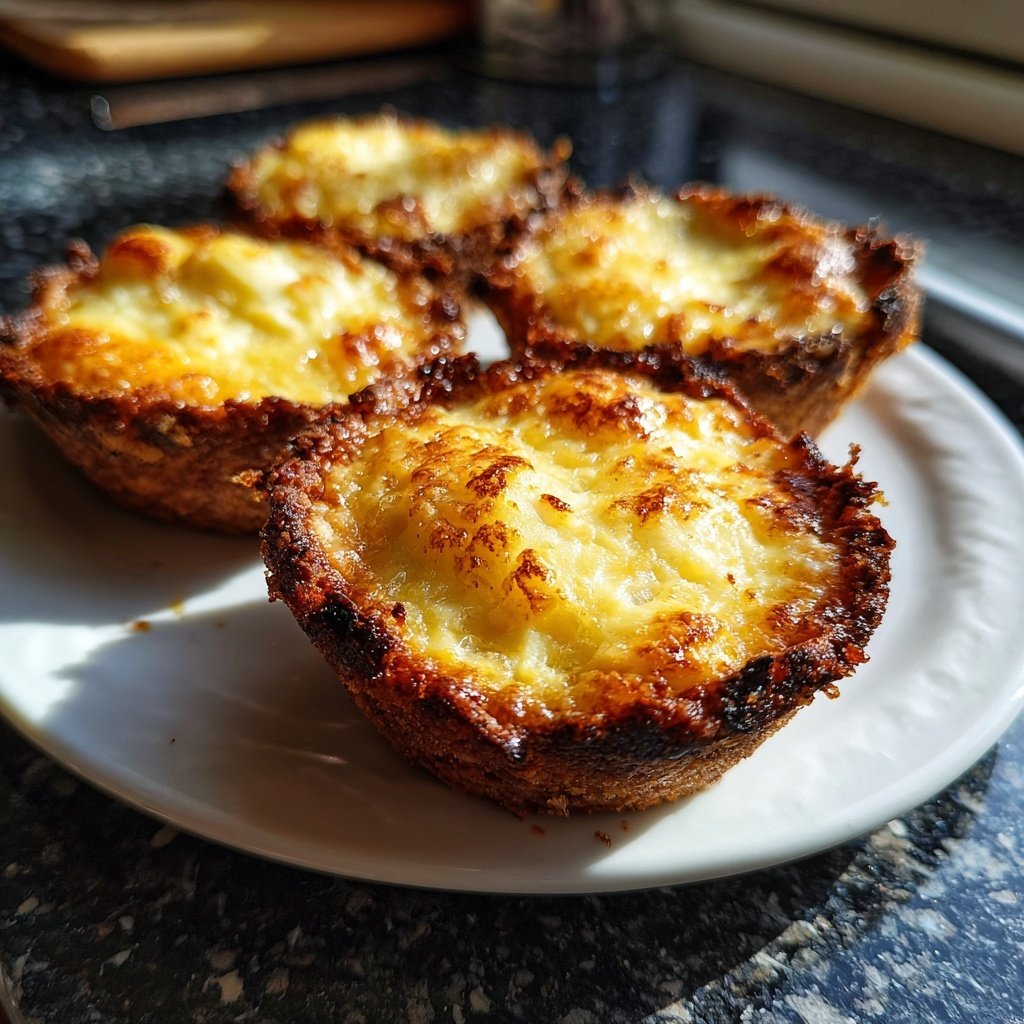 Herzhafte Tartelettes mit Ziegenkäse