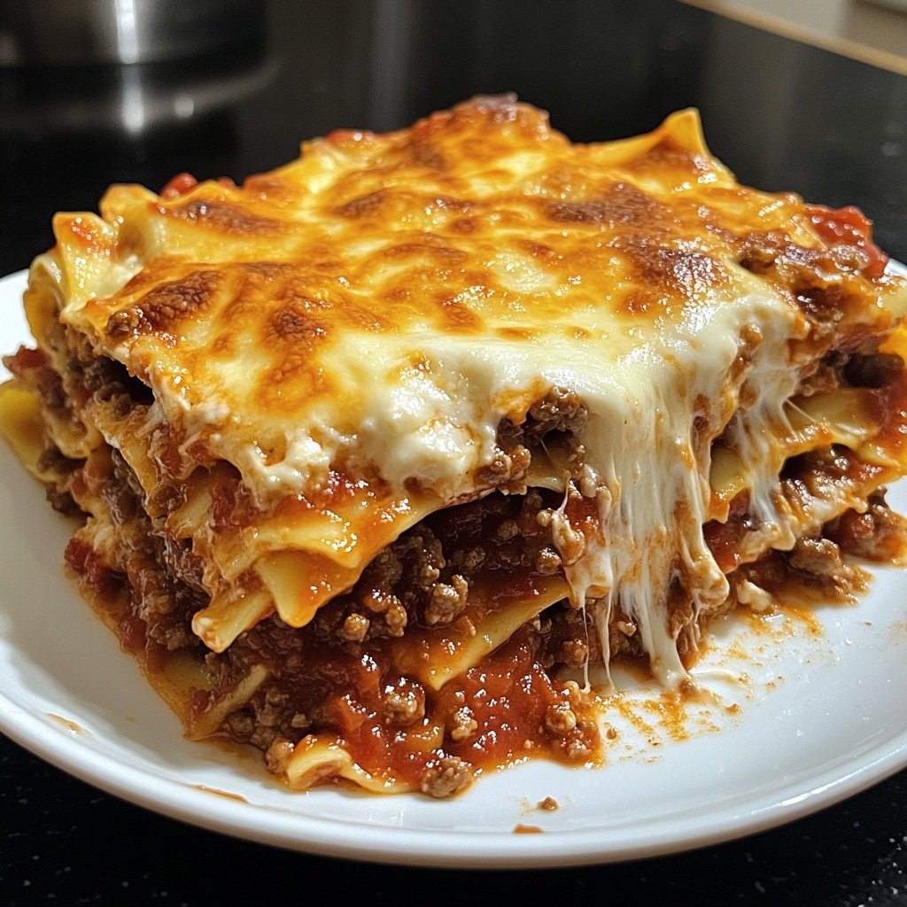 Hackfleisch Lasagne Pfanne