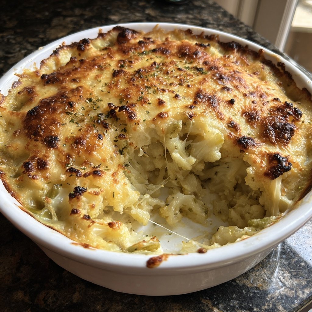 Blumenkohl Auflauf Mit Käse